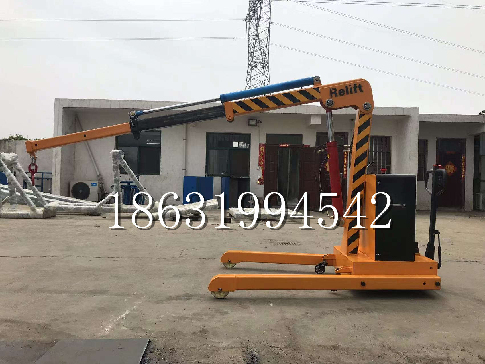 埔心乡久征定做3吨三轮随车吊 农用园林绿化移树吊 平板工程用小吊机