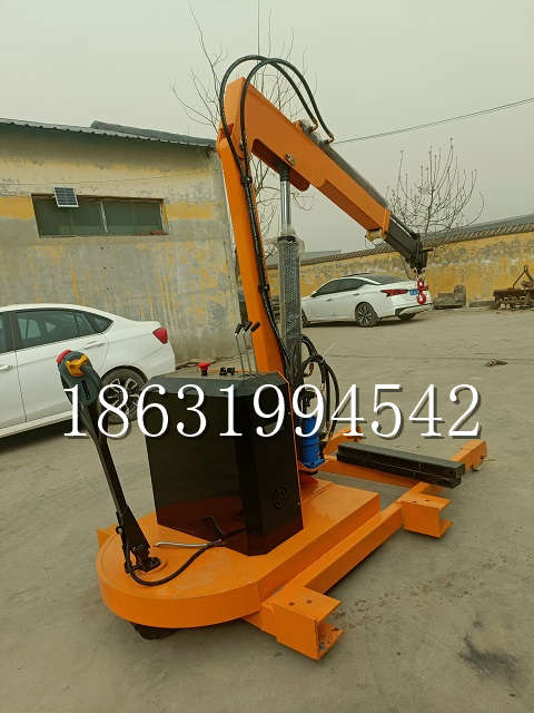 埔心乡自卸车厢随车吊 自制轮式四不像起重机 四驱平板吊 5吨 贵盛